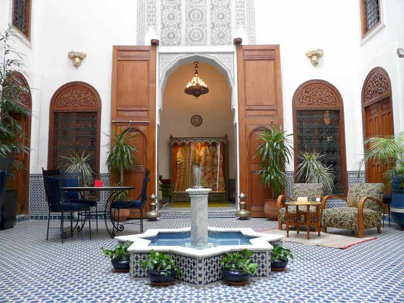 Morocco Travel Guide: Traditional Moroccan riad