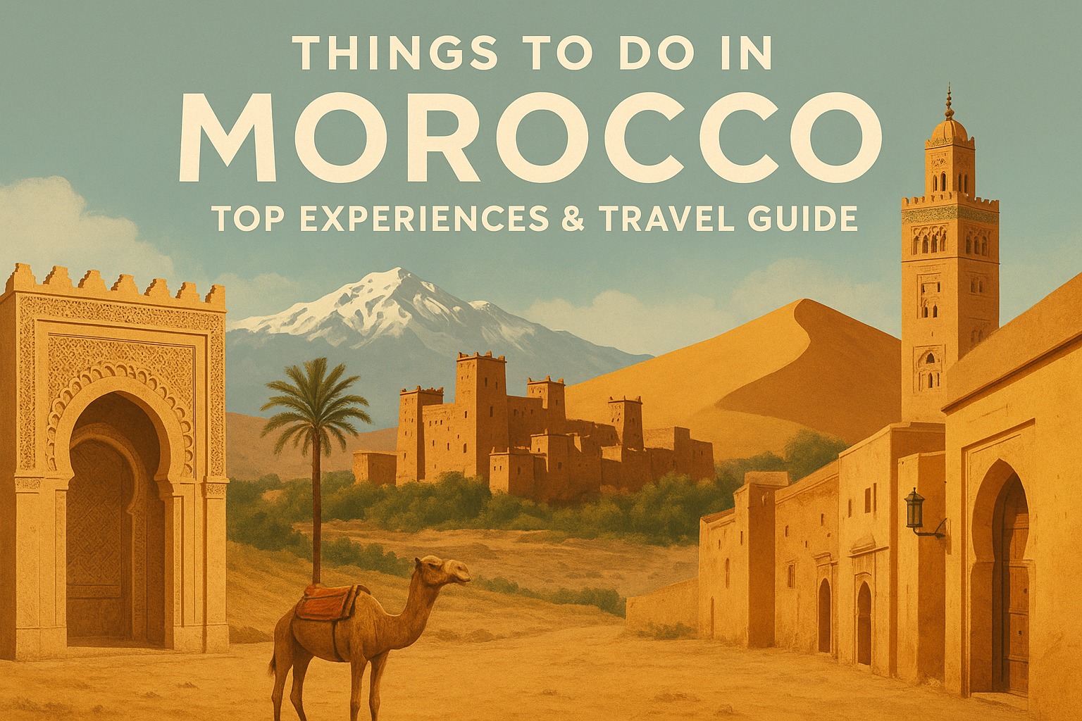 Things to Do in Morocco: Top Experiences & Travel Guid