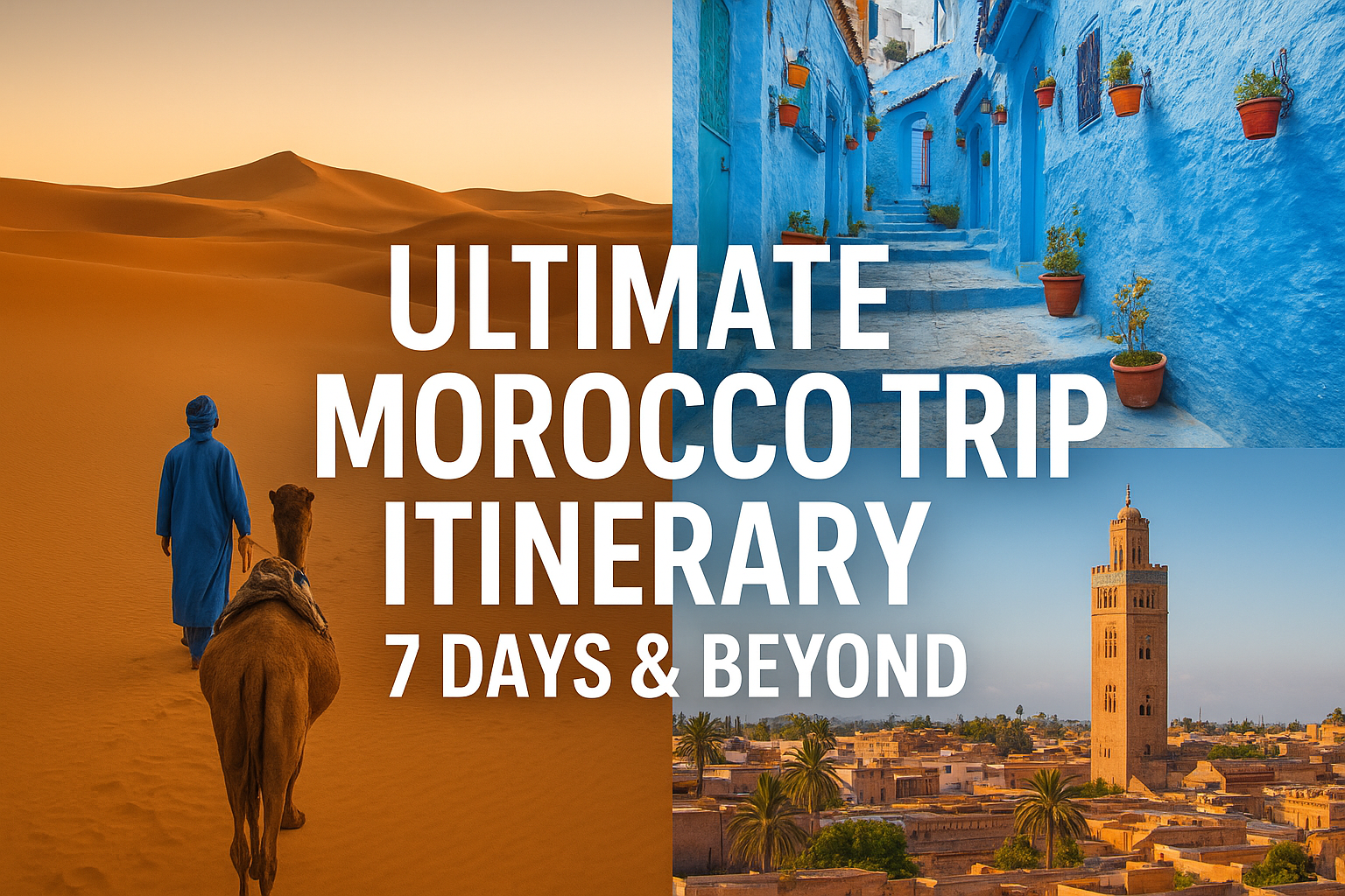 Ultimate Morocco Trip Itinerary: 7 Days & Beyond